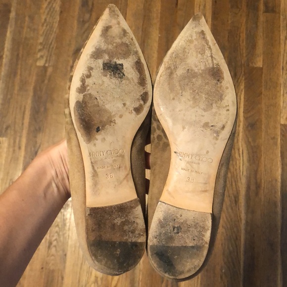 Jimmy Choo leopard print flats - Picture 5 of 6